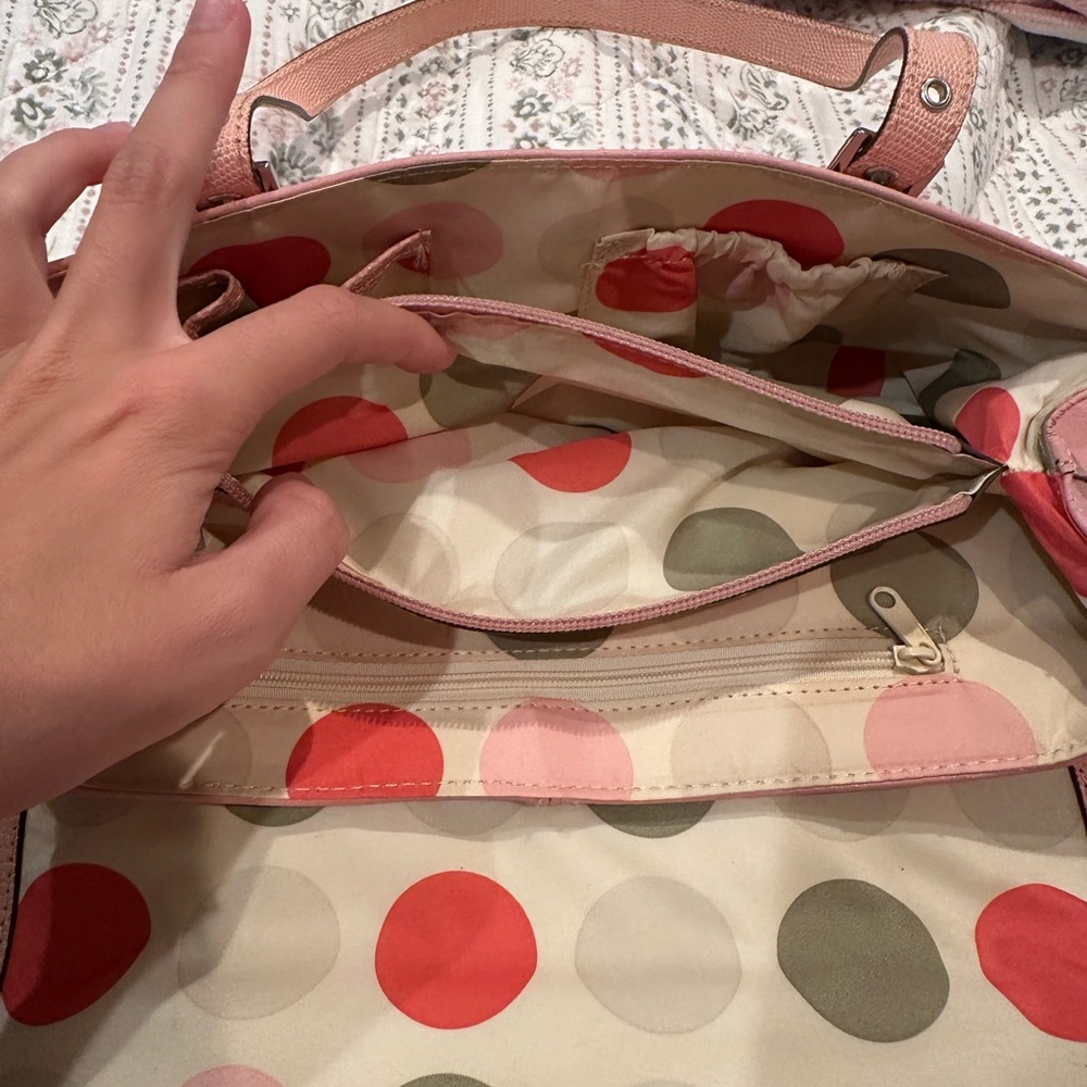 Maxx New York Pink Shoulder Bag with Buckle Detail - Picture 6 of 8